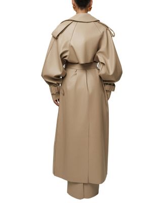  The Icon PU Leather Coat