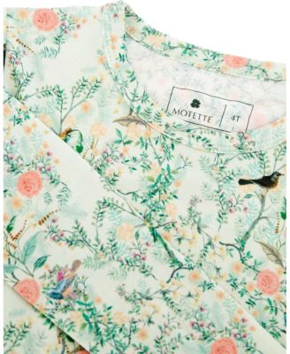  Girls' Sage Blossom Pajama Set - Baby, Little Kid