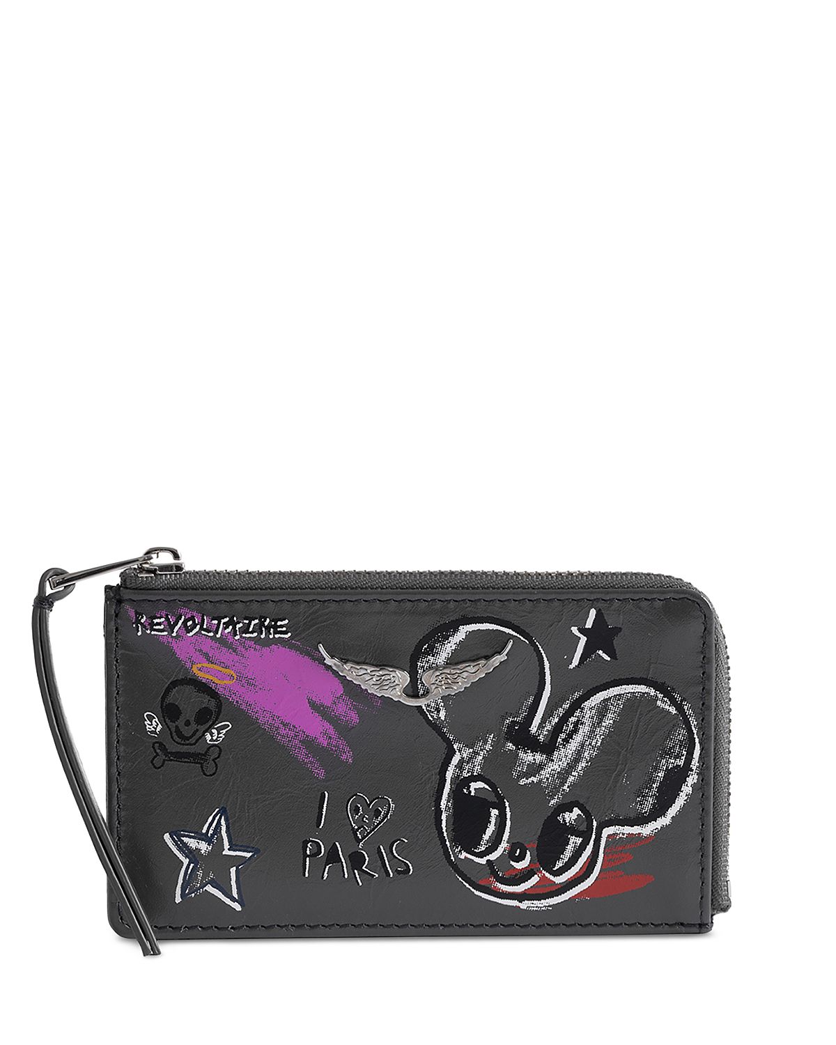 Zadig & Voltaire x Humberto Cruz Zv Leather Card Holder