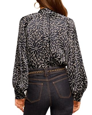 Aura Tie Neck Blouse