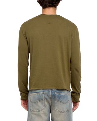 Monastir Long Sleeve Henley Tee