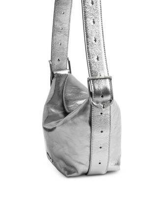 Baby Jane Vintage Metallic Leather Convertible Crossbody