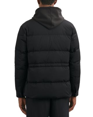 Mercury Long Sleeve Quilted Four Pocket Puffer Jacket