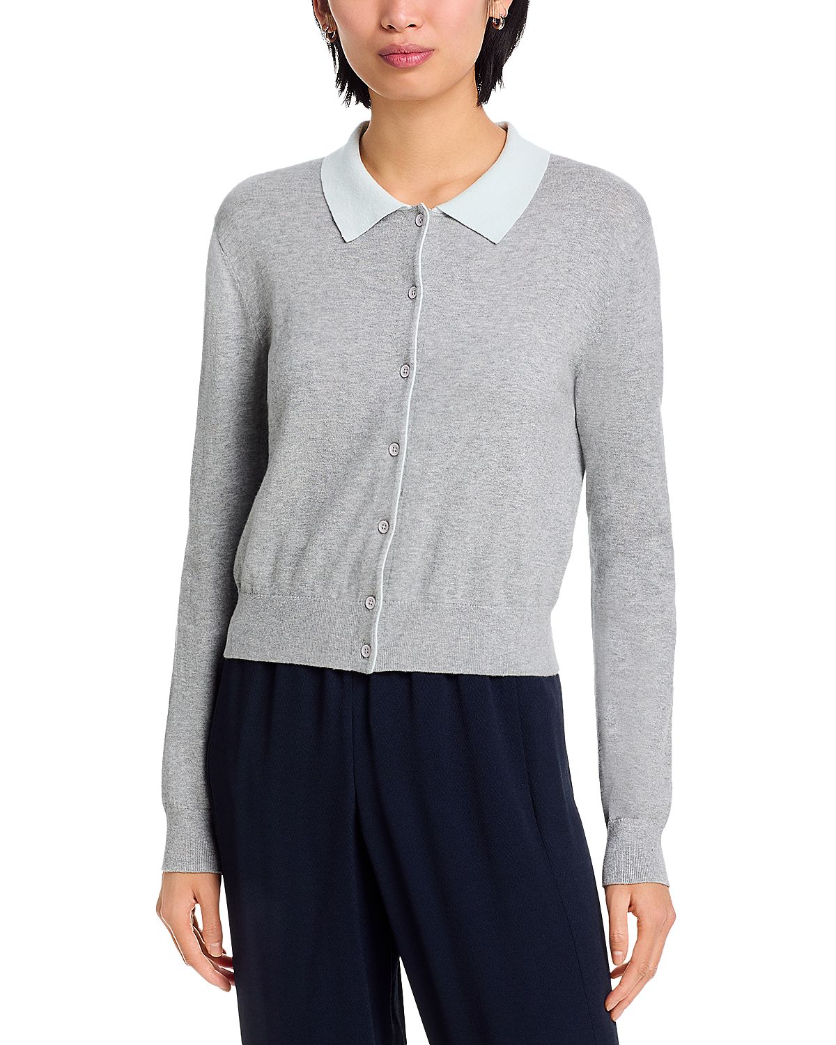 Velvet by Graham & Spencer Riven Collared Cardigan