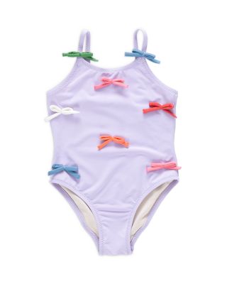 Girls' Lottie Bows Swimsuit - Little Kid