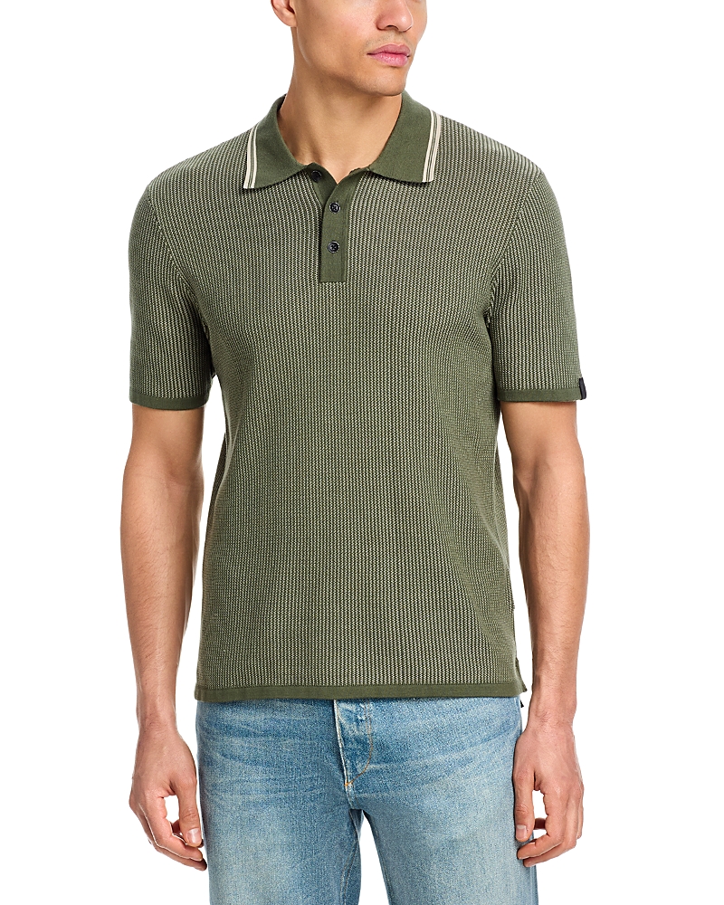 Rag & Bone Harvey Tipped Polo Shirt
