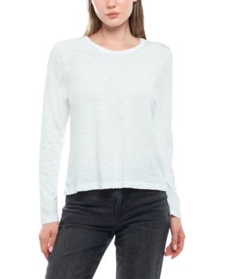 Long Sleeve Baby Fit Shrunken Crew Tee