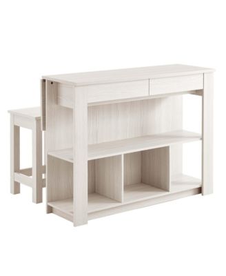 Meadowbrook Kitchen Island and Stool, Set of 3