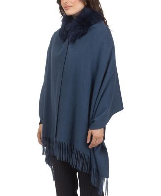  Select Cashmere Stole with Select Lamb Collar