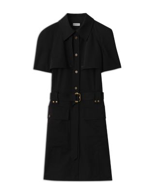 Bridget Trench Wool Dress