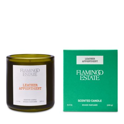 Leather Appointment Candle 8 oz.