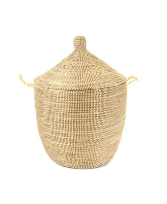  Dou Lid Monochrome Low Storage Basket