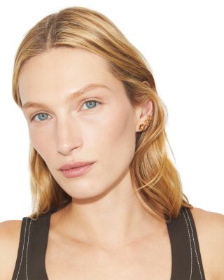 Flower Cluster Stud Earrings 