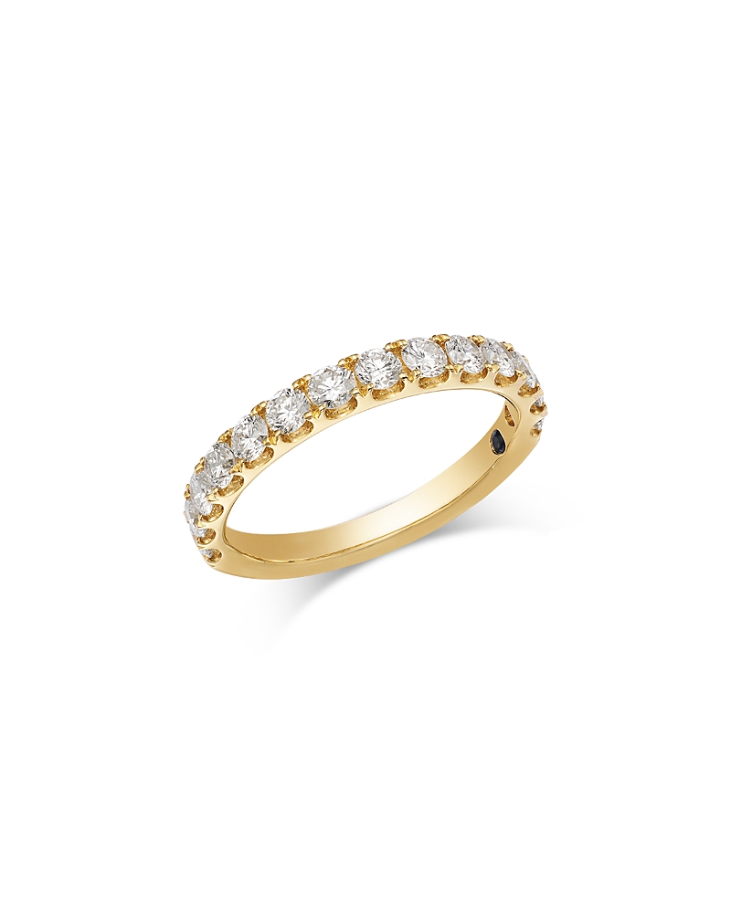 Bloomingdale's Fine Collection Luxe Collection Certified Lab Grown Diamond Band in 18K Yellow Gold, 1 tcw