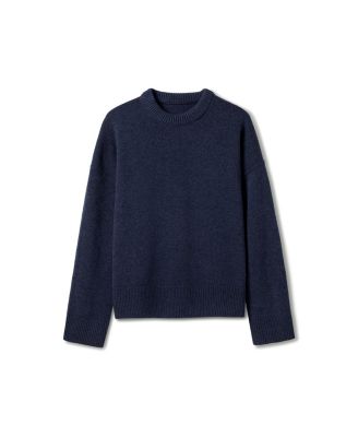  Oversized Crewneck Wool Cashmere Sweater