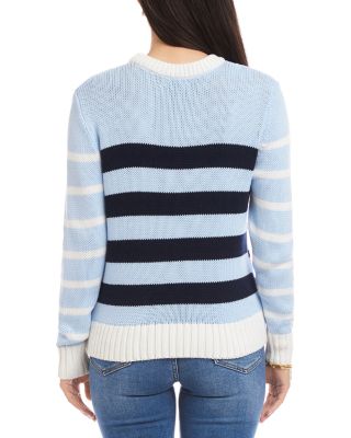 Stripe Crewneck Sweater