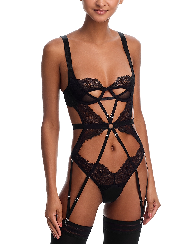 Thistle And Spire Minna Bodysuit In Black