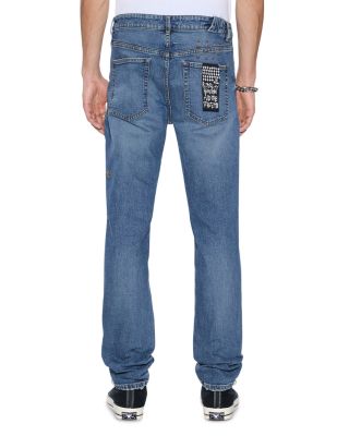 Relik Logo Jeans in Denim