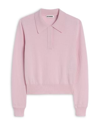 Wool Polo Sweater