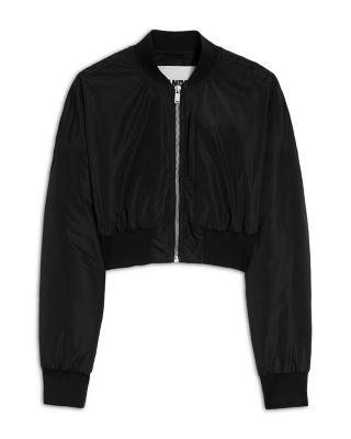 Cropped Bomber Jacket
