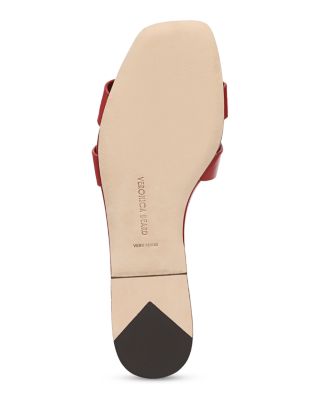 Women's Via Leather Slide Sandals