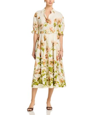 Caro Poplin Midi Dress