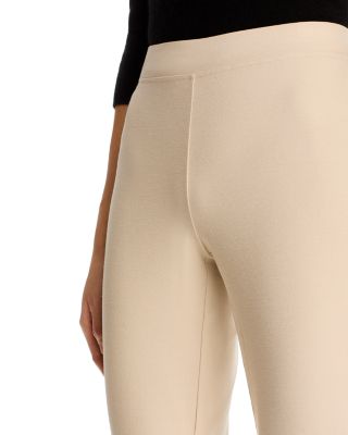 Washable Stretch Crepe Slim Ankle Pants