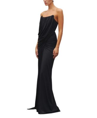  The Gathered Drape Gown