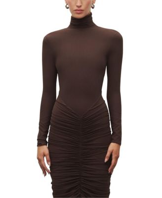  The Ruched Maxi Dress