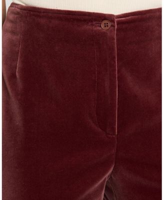  Elizabeth Flared Leg Pant in Luxury Velvet