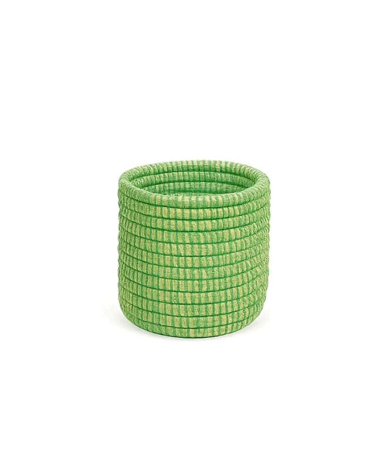 Mbare Succulent Planter Basket In Green