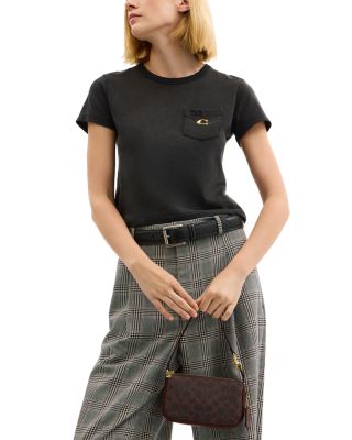 Plaza Signature Canvas Satchel