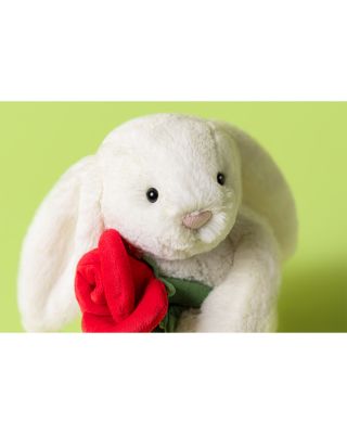 Cream Bunny with Rose Plush - Ages 0+