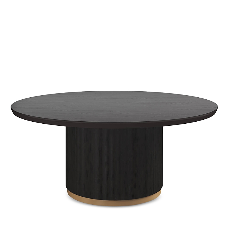 Sunpan Kalla Round Dining Table, 68 In Gray