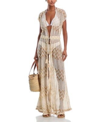 Katherine Chevron Cover Up Dress