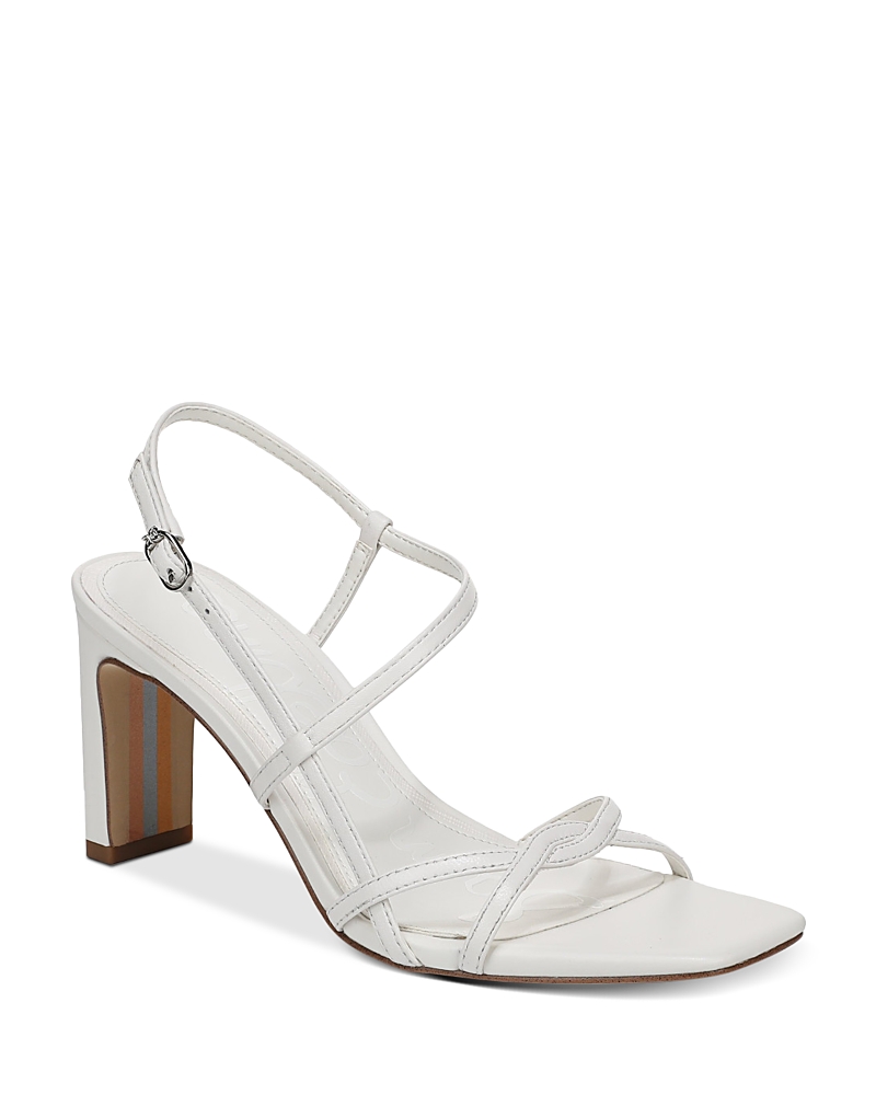 Sam Edelman Women's Elissa Leather Block Heel Sandals · 10.5