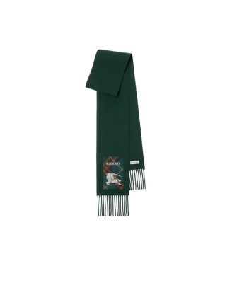 Check Label Cashmere Scarf
