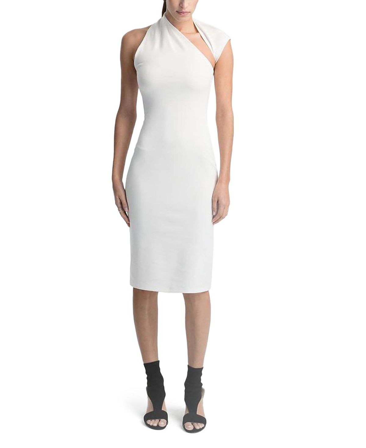 Marcella Manhattan Sleeveless Midi Dress