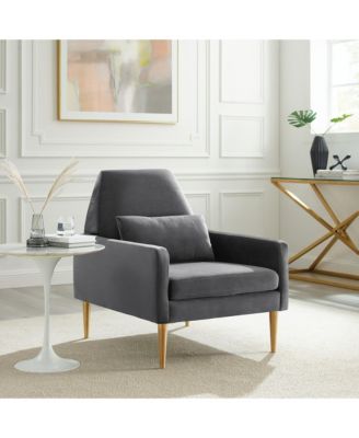 Liliana Performance Velvet Armchair