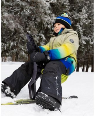 Boys' Two-Piece Play Snowsuit with Gradient Jacket - Little Kid