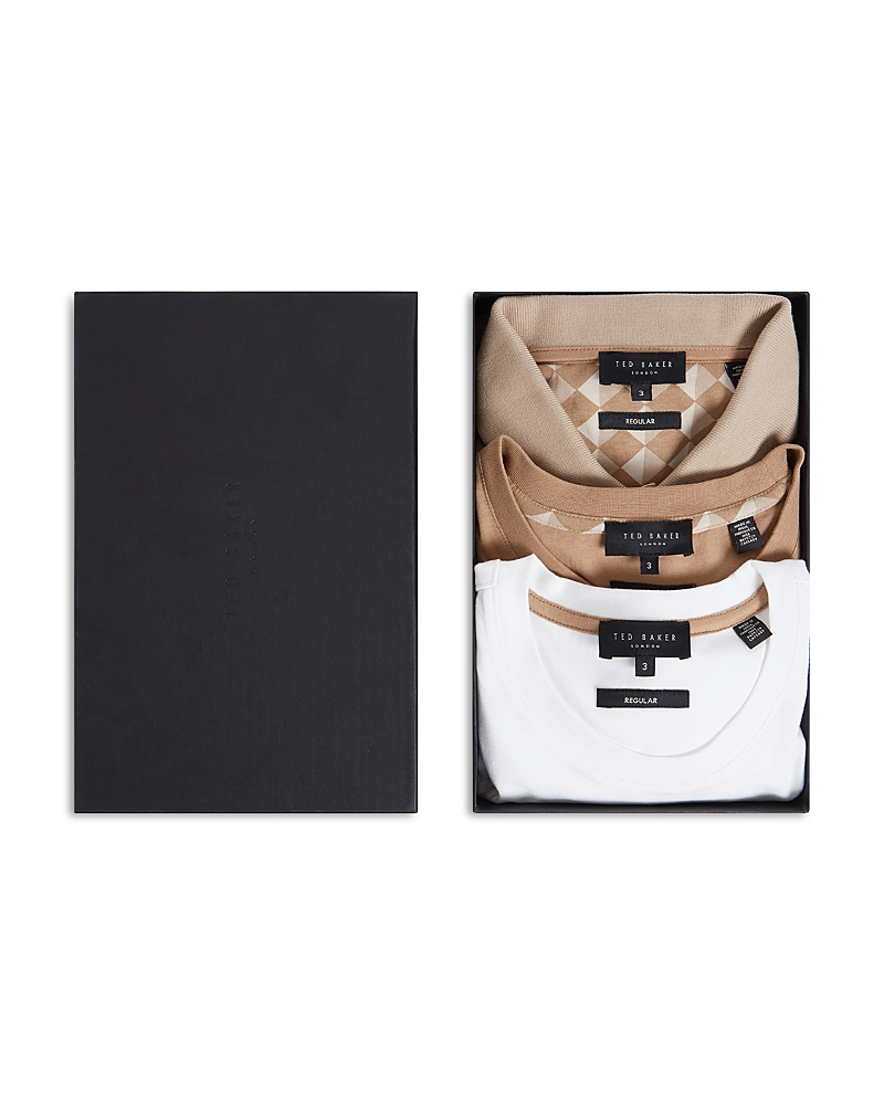 Ted Baker Mayison Short Sleeve Jersey Shirts Gift Set, Pack of 3
