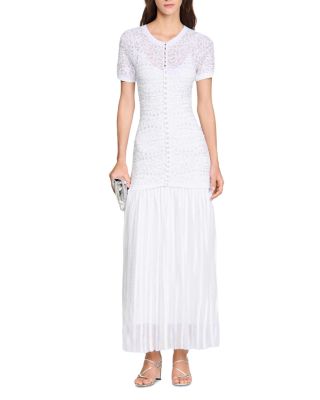 Beaded Knit Maxi Dress