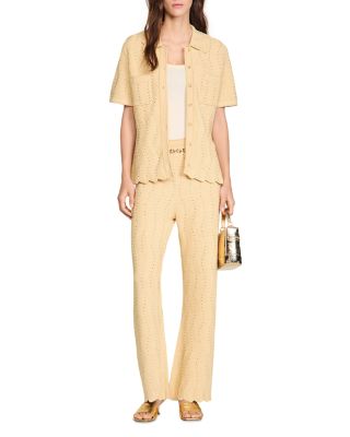 Rhinestone Knit Pants