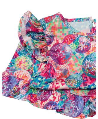 Girls' Disco Queen Silky Dress - Baby, Little Kid