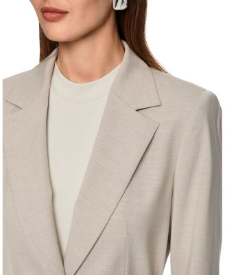   Blazer with Tie Belt