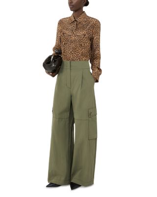 Wkdlemma Camel Silk Shirt