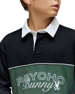 Unisex Enzo Long Sleeve Rugby Tee - Little Kid, Big Kid