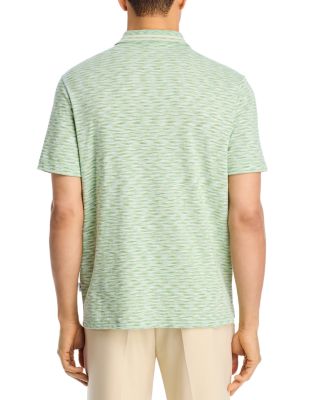 Abstract Stripe Polo Shirt