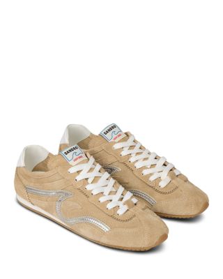 Women's Light Wave Suede Leather Sneakers