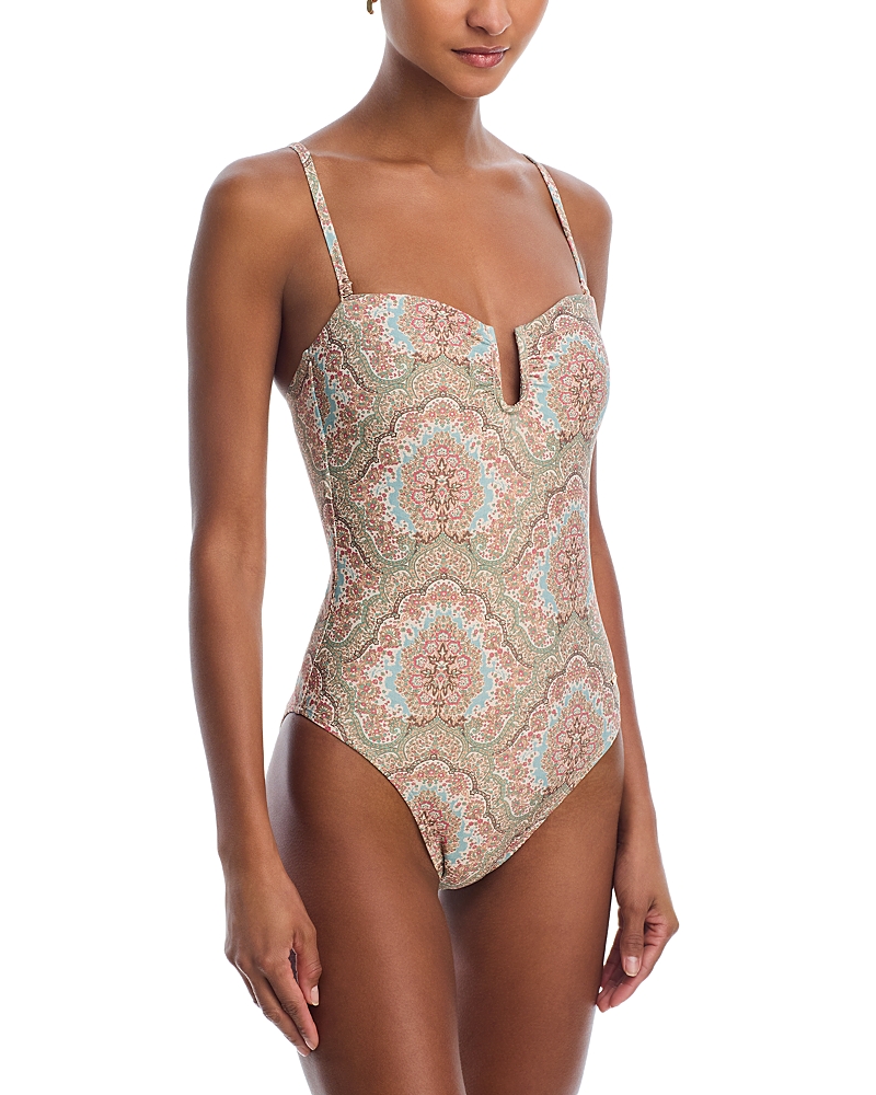 Paige Gianna U Ring Front One Piece Swimsuit